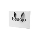 Пользовательская печать белый бумажный пакет Beaujo для вина